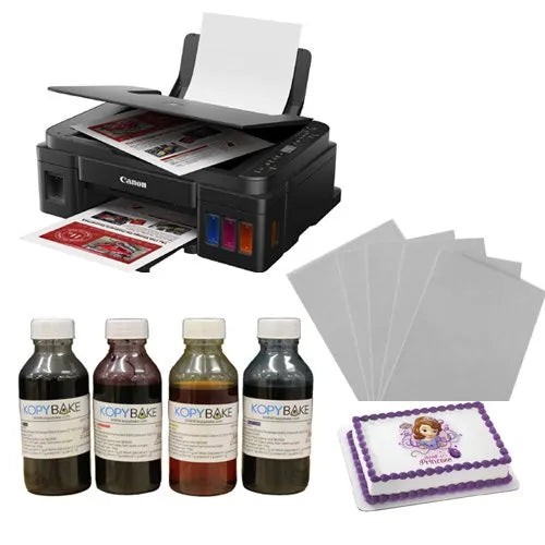 Canon Pixma G 3010 Photo Cake Printer Kit ( With Scanner And Wireless)