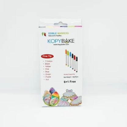 Kopybake Edible Markers (Set of 7 colors)